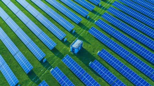 Solar power plant in Öcsöd